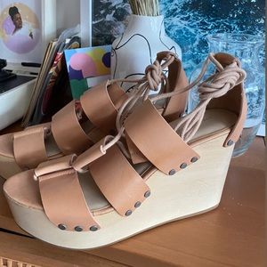 Loeffler Randall Ines Wood Wedge